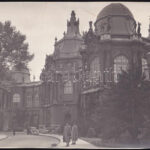 cca 1930 A budai vár látképe valamint a Mezőgazdasági Múzeum két fotó 24x16 cm - Image 2