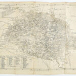 cca 1800 Vorstellung des Königreichs Ungarn nach den Poststationen für Reisende, Korabinsky in Pressburg, celluxos ragasztással, 40×43 cm