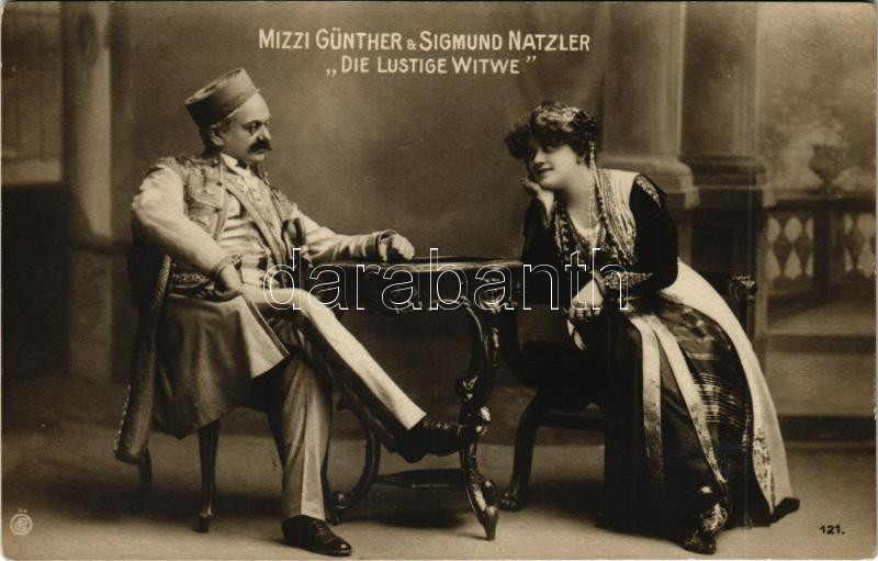 Mizzi Günther & Sigmund Natzler 'Die lustige Witwe'