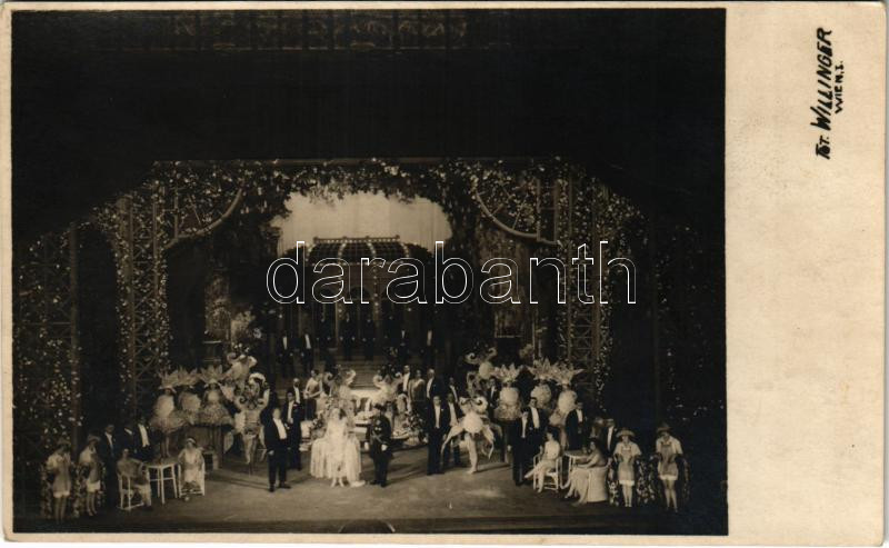Austrian theatre, actors. Fot. Willinger (Wien) photo