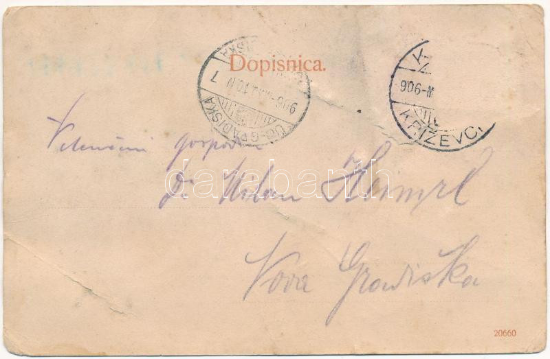 1906 Kőrös, Krizevac, Krizevci; látkép / general view (b) - Image 2