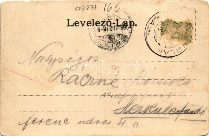 1903 Marilla, Marillavölgy, Marila; Zsittin-forrás és vízesés, Erdőház. Hollschütz kiadása / spa, spring source, waterfall, forestry (szakadások / tears) - Image 2