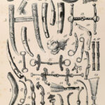 Zchille R. & R. Forrer: Die Pferdetrense in ihrer formen-entwicklung. Berlin, 1893. Verlag von Paul Bette, 17 p. + 17 t (litográfiák) Folió. Későbbi félvászon kötésben. 46 cm / A lovak zablájáról szóló, ritka, képes kiadvány! - Image 3