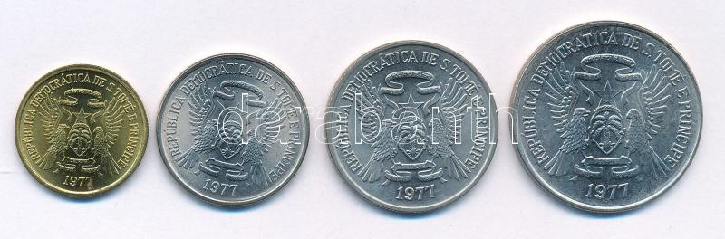 Sao Tomé és Principé 1977. 1D Cu-Ni 'FAO' + 5D Cu-Ni 'FAO' + 10D Cu-Ni-acél 'FAO' + 20D Cu-Ni-acél 'FAO' T:1- Saint Thomas & Prince Islands 1977. 1 Dobras Cu-Ni 'FAO' + 5 Dobras Cu-Ni 'FAO' + 10 Dobras Cu-Ni-steel 'FAO' + 20 Dobras - Image 2