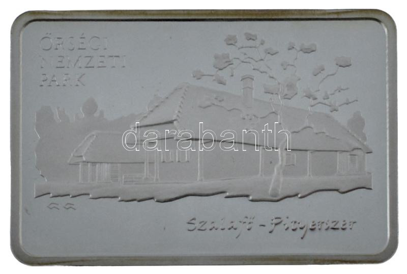 2010. 5000Ft Ag 'Őrségi Nemzeti Park' kapszulában, tanúsítvánnyal, certifikáttal T:PP kis patina Adamo EM228 - Image 2