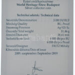 2009. 5000Ft Ag 'Világörökség helyszínek: Budapest' sérült kapszulában, tájékoztatóval, certifikáttal T:PP Adamo EM223 - Image 4