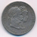 Ausztria 1879. 2G Ag 'I. Ferenc József és Erzsébet / Ezüstlakodalom' Bécs T:VF patina, karc, ph. Austria 1879. 2 Gulden Ag 'Franz Joseph and Elisabeth / Silver Jubilee' Vienna C:VF patina, scratch, edge error Krause X#M5