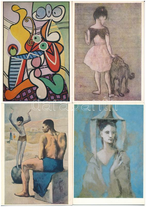 PICASSO - 7 db modern képeslap / 7 modern postcards