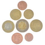 Vatikán 2007. 1c-2E (8xklf) próbaveret forgalmi sor karton dísztokban T:UNC Vatican 2007. 1 Cent - 2 Euro (8xdiff) trial strike coin set in cardboard case C:UNC