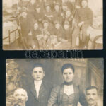 cca 1913-17 össz. 6 db katonaportré, többségében az I. világháború idejéből, közte 3 db datált (1913, 1916, 1917), mind fotólap, részben sérült, 14x9 cm - Image 2