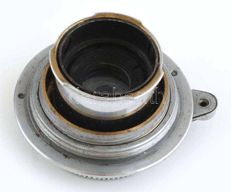 FED 1:3,5 f=50 mm objektív, sapkával, bőr tokban, sorozatszám: No. 172453 - Image 3