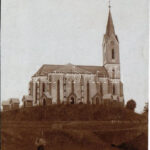 Erdőd, Károlyierdőd, Ardud (Szatmár); Római katolikus templom / Catholic church. photo (non PC) (vágott / cut)