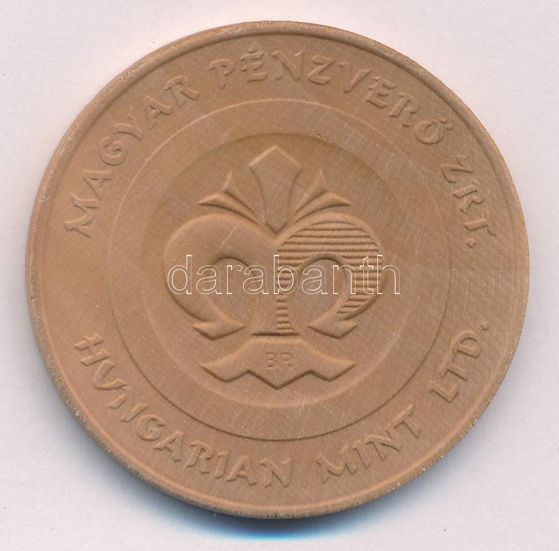 Soltra E. Tamás (1955- ) ~2010. '1 Fabatka / Magyar Pénzverő Zrt.' erdei körtefa emlékérem (42,5mm) T:UNC - Image 2