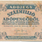 1946. 100.000.000AP T:VG fo. Adamo P55