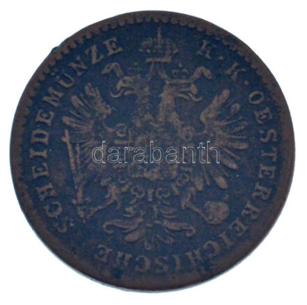 1863E 1kr Cu Gyulafehérvár T:VF R! Hungary 1863E 1 Kreuzer Cu Karlsburg (Alba Iulia) C:VF R! Adamo M4