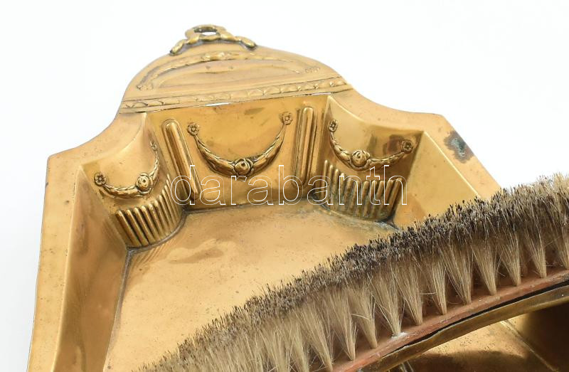 Szecessziós morzsalapát 25x20 cm és söprű - Image 2