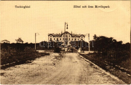 1917 Techirghiol, Hotel mit dem Movilapark / hotel, park (EK)