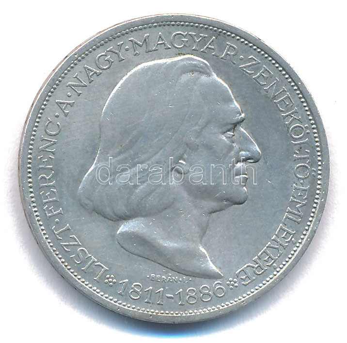 1936. 2P Ag 'Liszt' T:XF Adamo P7.3