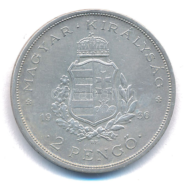 1936. 2P Ag 'Liszt' T:XF Adamo P7.3 - Image 2