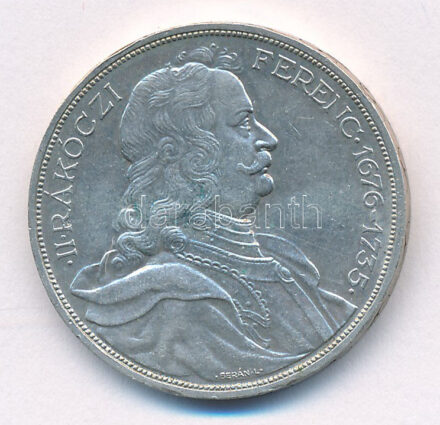 1935. 2P Ag 'Rákóczi' T:AU,XF Adamo P7.2