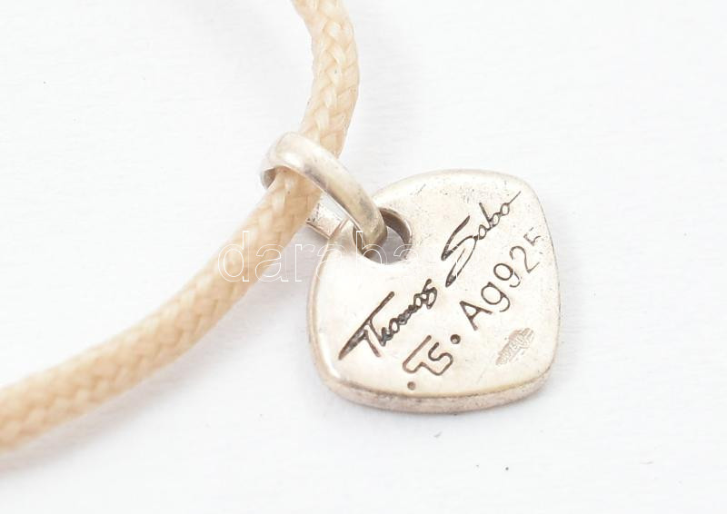 Ezüst (Ag) medál, 2 db, Thomas Sabo jelzéssel, h: 1,5 és 2 cm, bruttó: 3,5 g - Image 2