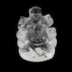 Ganésa, faragott kristály, m: 2,3 cm - Image 2
