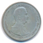 1930. 5P Ag 'Horthy jobbra' T:F patina Adamo P8