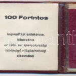 1980. 100Ft Ni 'Szovjet-magyar közös űrrepülés' + 1982. 100Ft Cu-Ni 'Labdarúgó világbajnokság 1982' T:1- Adamo EM61, EM68