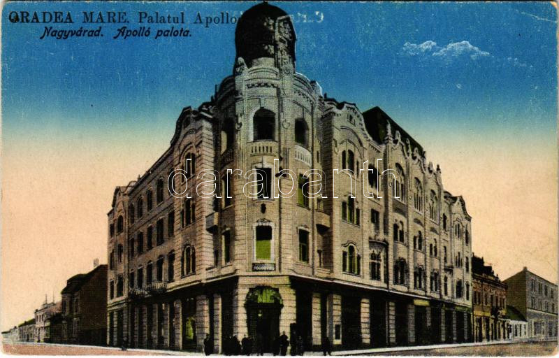 Nagyvárad, Oradea; Palatul Apollo / Apolló palota, fogorvos / palace, dentist (EK)