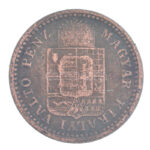 1891KB 1kr Cu 'Fiume-címer' T:2- patina Adamo M4.1 - Image 2