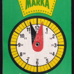 3 db retro reklám nyomtatvány, márka forgatható óra - Image 2