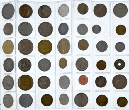 42xklf külföldi érméből álló tétel, közte Kína, Libanon, Marokkó, Nagy-Britannia, Olaszország, Örményország Szingapúr T:vegyes 42xdiff foreign coin lot, within China, Lebanon, Morocco, United Kingdom, Italy, Armenia, Singapore