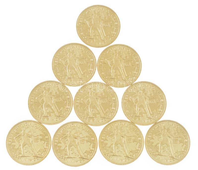 Lengyelország 2014. 2Zl Cu-Al-Zn 'Szocsi Téli Olimpia 2014 - Lengyel Csapat' (10x) T:AU Poland 2014. 2 Zlote Cu-Al-Zn 'Polish Olympic Team Sochi 2014' (10x) C:AU Krause Y#893