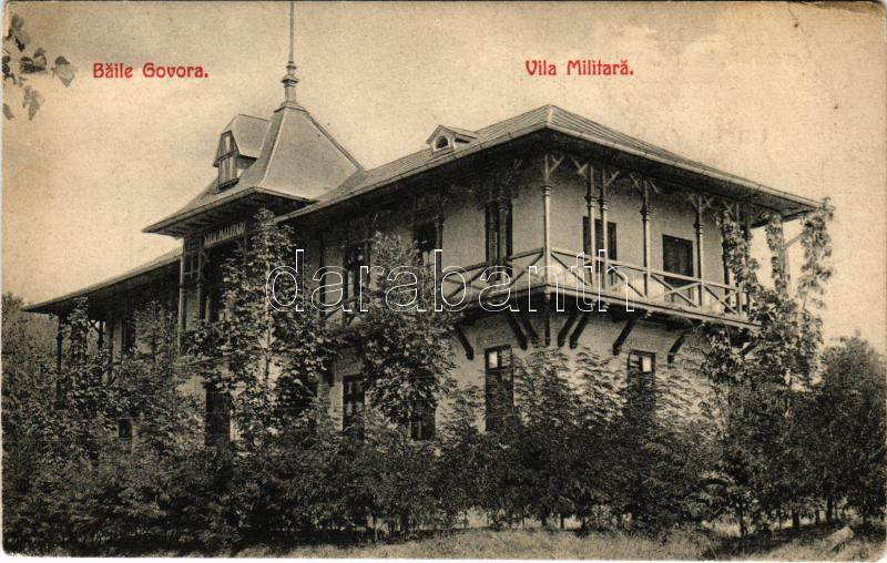 Baile Govora, Vila Militara / villa (EB)