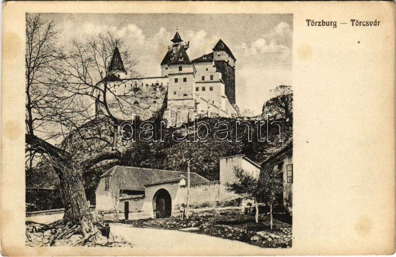 1917 Törcsvár, Törzburg, Bran-Poarta, Bran; vár / castle (EK)