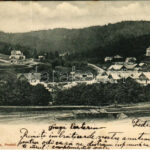 1903 Predeál, Predeal; látkép, nyaralók. Victor Klein kiadása / general view, villas (fa)
