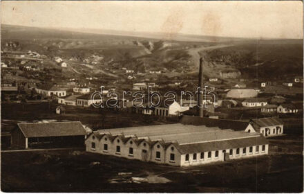 1910 Cernavoda, Csernavoda; fabrica / Fabrik / factory. photo