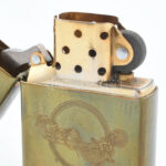 Zippo Solid Brass Celtic fém öngyújtó, kis kopásnyomokkal, m: 6 cm - Image 2