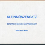Ausztria 1983. 2gr-20Sch (8xklf) forgalmi sor + Bécsi Verde zseton, eredeti tokban T:PP Austria 1983. 2 Groschen - 20 Schilling (8xdiff) coin set + Vienna Mint token, in original case C:PP