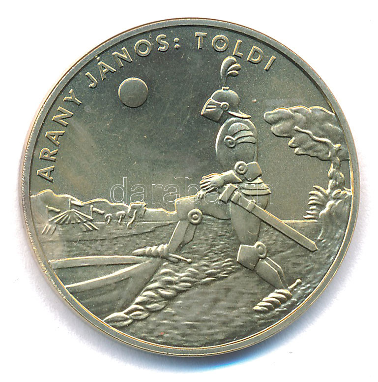 2001. 200Ft 'Arany János: Toldi' T:BU patina, ujjlenyomat Adamo EM173