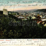 1904 Brassó, Kronstadt, Brasov; Bolonya / Blumenau / Blumana (vágott / cut)