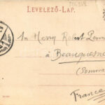 1904 Brassó, Kronstadt, Brasov; Bolonya / Blumenau / Blumana (vágott / cut) - Image 2