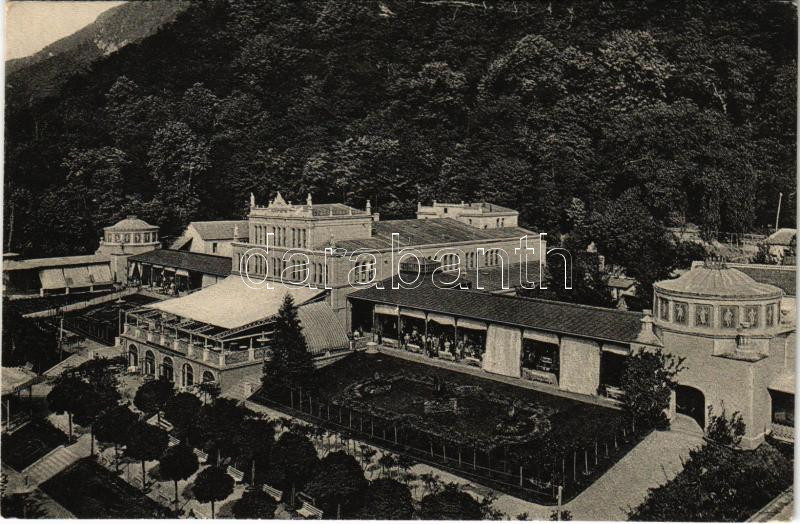 1912 Herkulesfürdő, Baile Herculane; fürdő / spa, bath (EK)