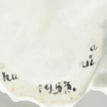 Jelzés nélkül: Jegesmedve, porcelán, tűzrepedésekkel, 21x16x11 cm - Image 2