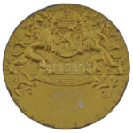Belgium 1897. 'Brüsszeli Nemzetközi Kiállítás' aranyozott bronz emlékérem. Szign.: JUL LAGAE SCULT - WOLFERS FECT (70mm) T:XF,VF több ph. Belgium 1897. 'Brussels International Exposition' gilt bronze commemorative medallion. 'EXPOSITION - Image 2