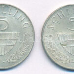 Ausztria 1960-1966. 5Sch Ag (2x) T:XF Austria 1960-1966. 5Sch Ag (2x) C:XF Krause KM# 2889