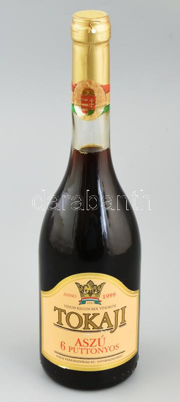 1999 Tokaji Aszú, 6 puttonyos, Tokaj kereskedőház Rt., 0,5 l