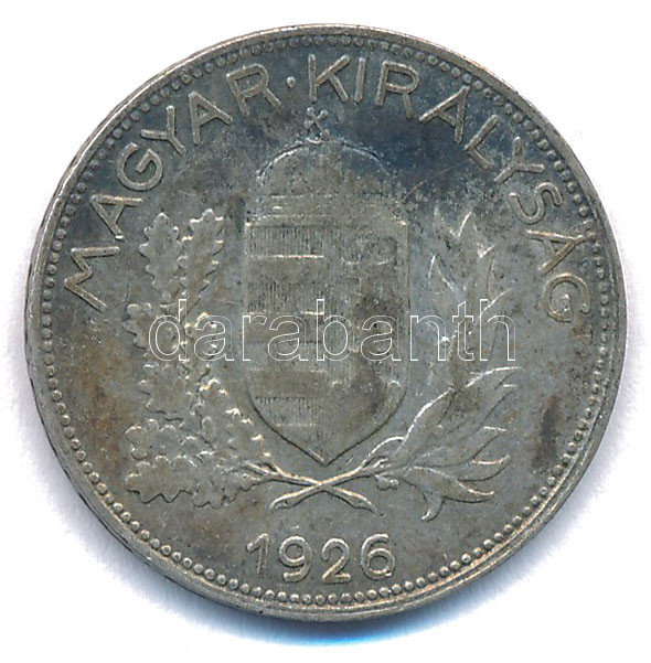 1926. 1P Ag T:VF Adamo P6 - Image 2