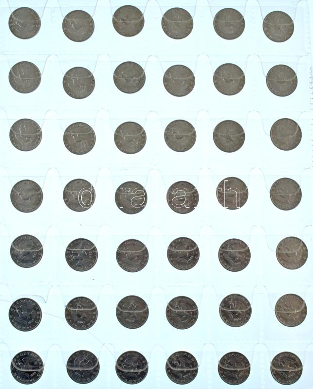 1975-1992. 10f Al (42x) + 1974-1991. 20f Al (42x) + 1976-1991. 50f Al (42x) T:AU,XF - Image 2