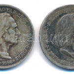 1936. 2P Ag 'Liszt' (2x) T:XF patina Adamo P7.3